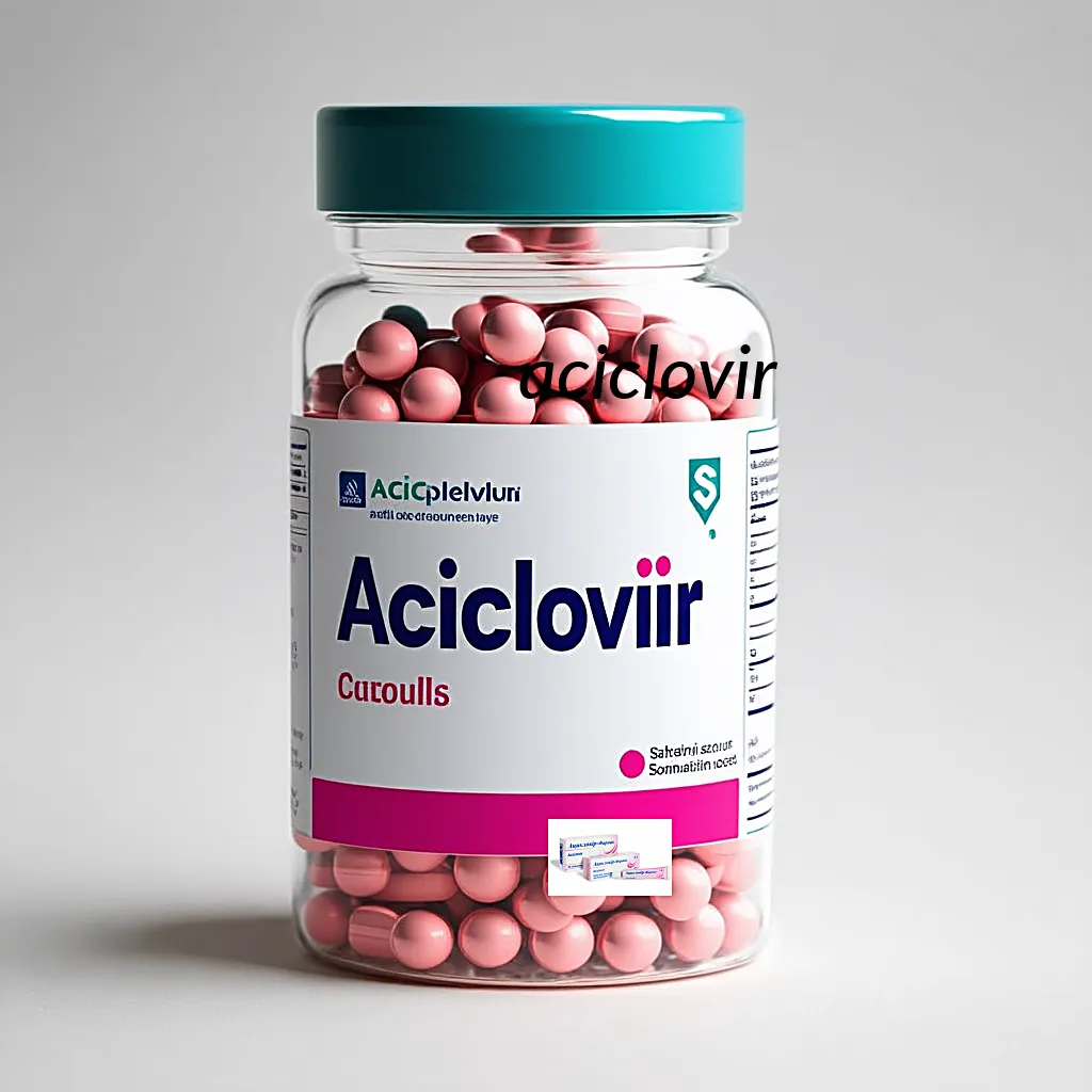 El aciclovir es con receta